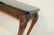 Carved mahogany faux painted console table - 5