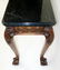 Carved mahogany faux painted console table - 6