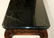 Carved mahogany faux painted console table - 7