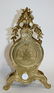 Louis XV style bronze mantel clock - 4