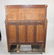 French Art Deco walnut server with marble - 10