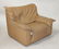 Vintage leather sofa and chair - 5
