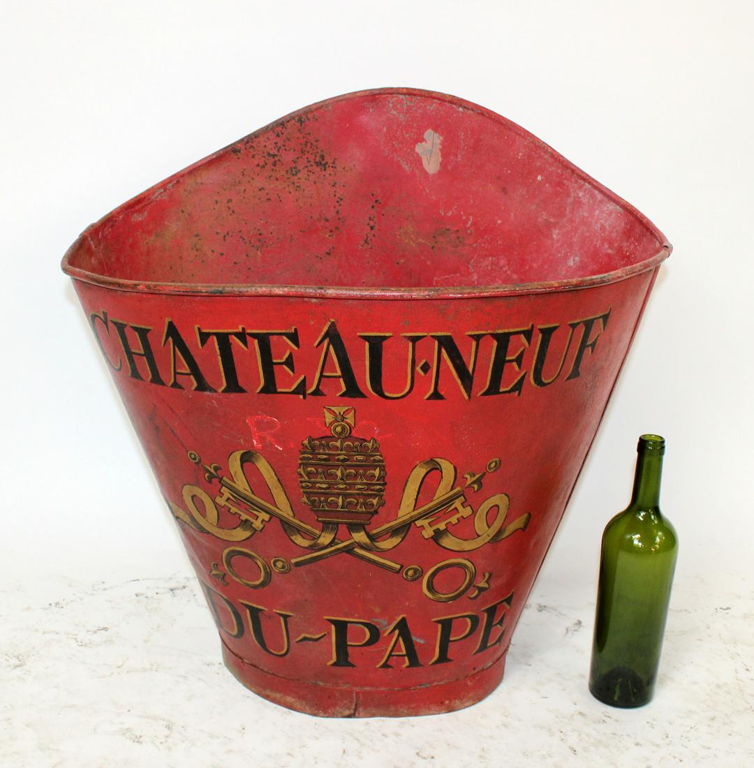 French metal grape hotte Chateauneuf de Pape (1 of 6)