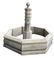 French Column cast stone fountain