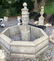 French Column cast stone fountain - 2