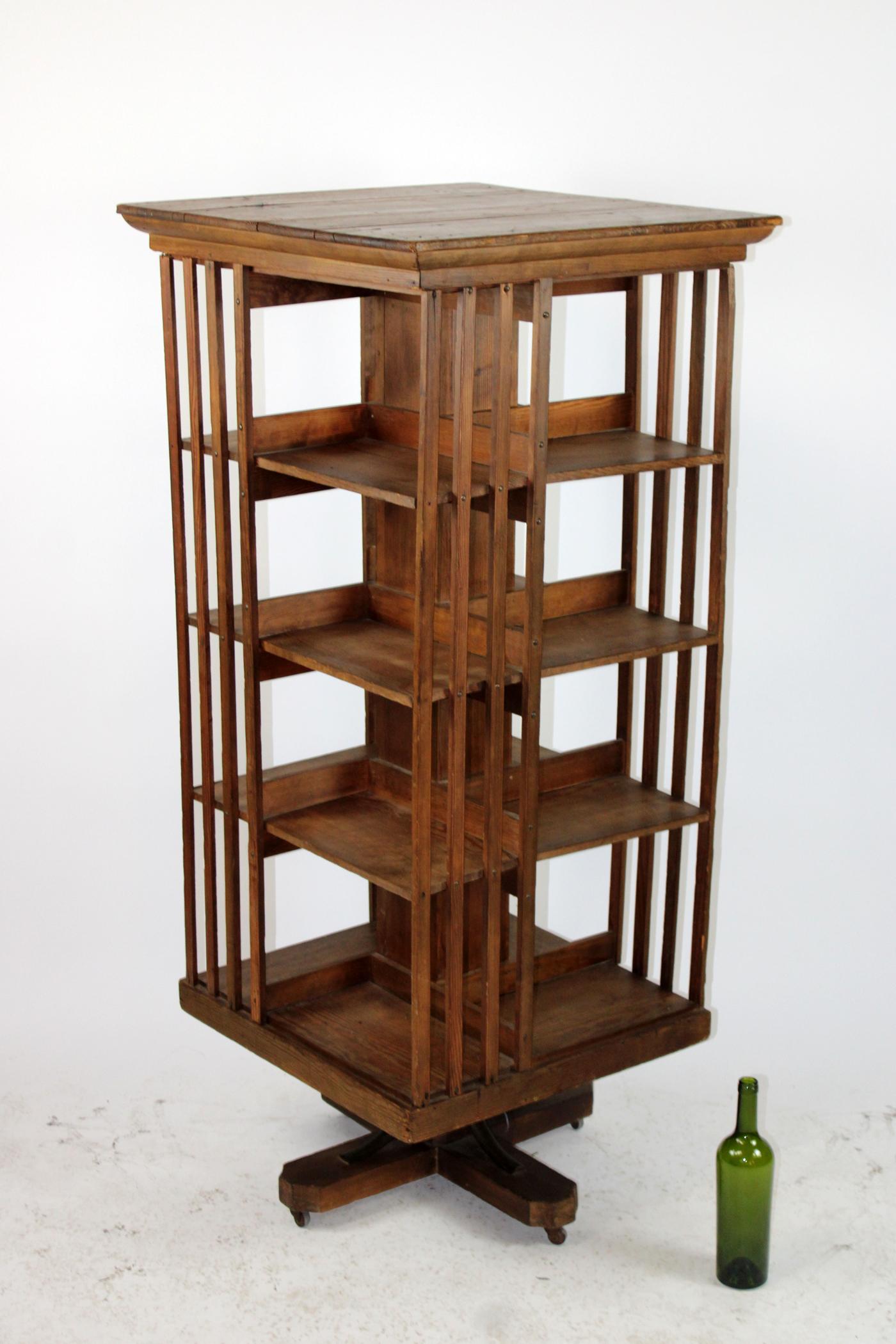 English revolving bookcase (1 of 7)