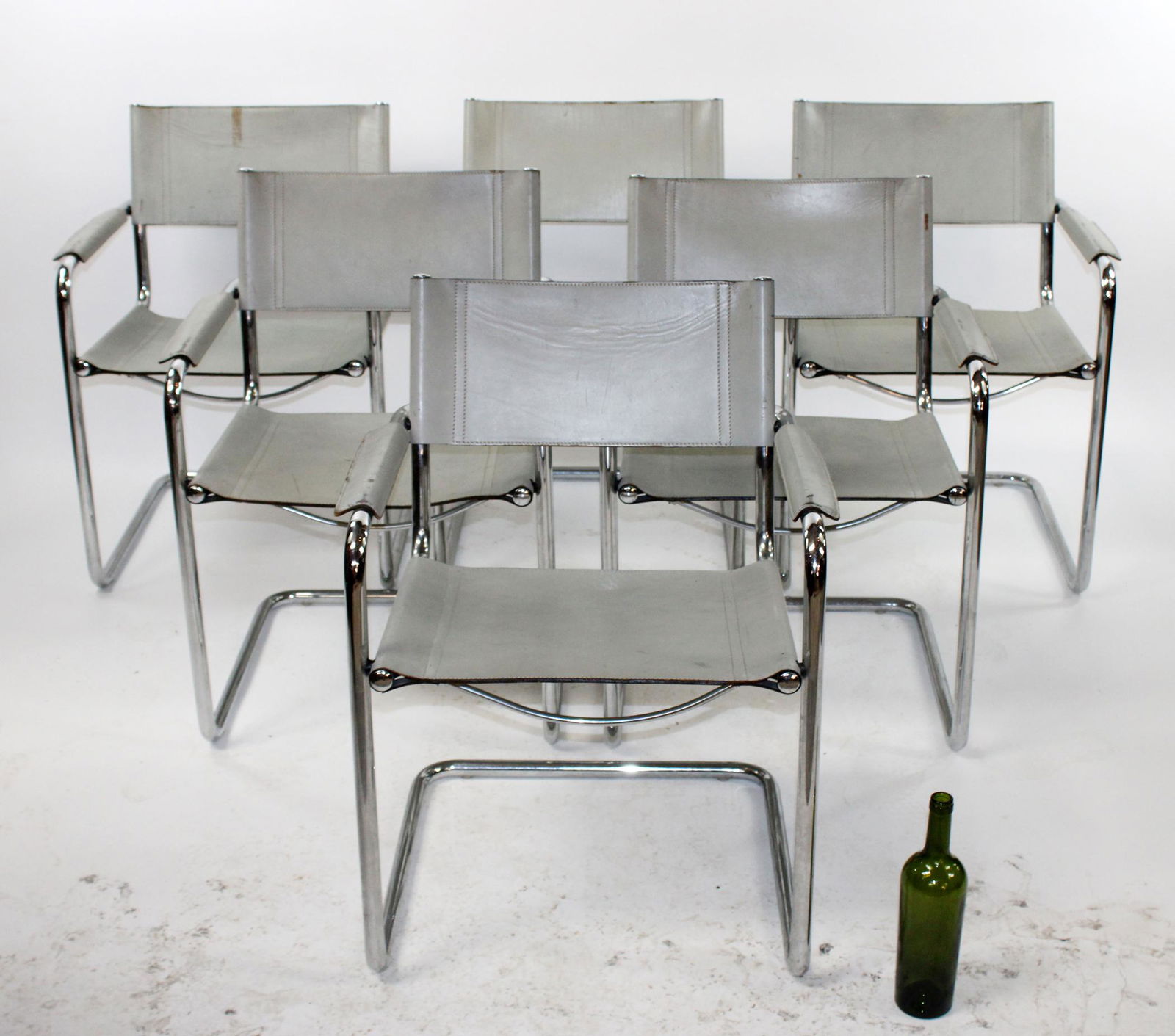 Set of 6 Matteo Grassi Bauhaus MG5 chairs (1 of 9)