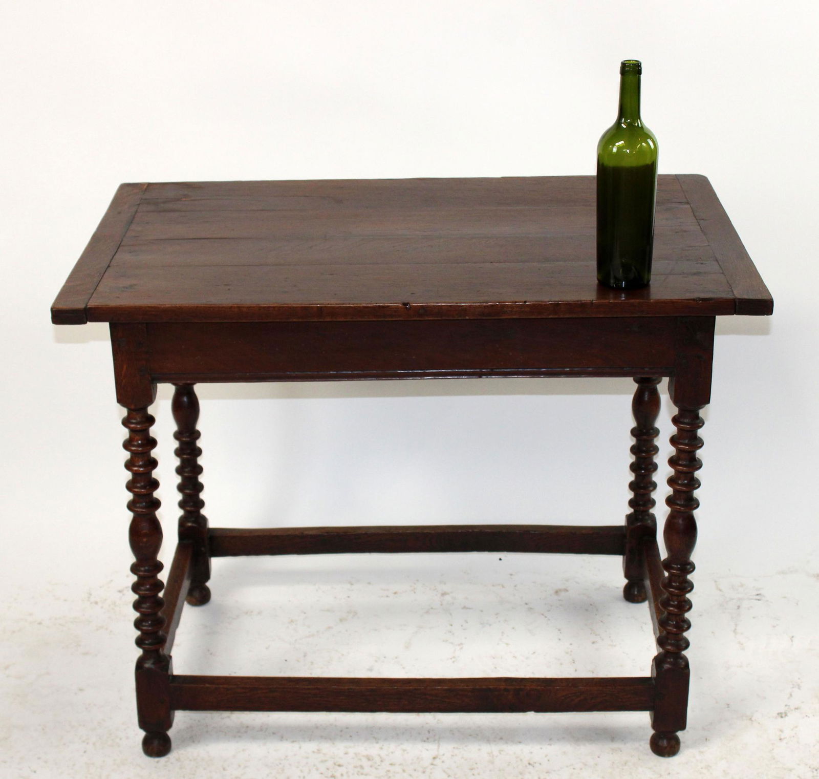 French Provincial oak desk (1 of 8)