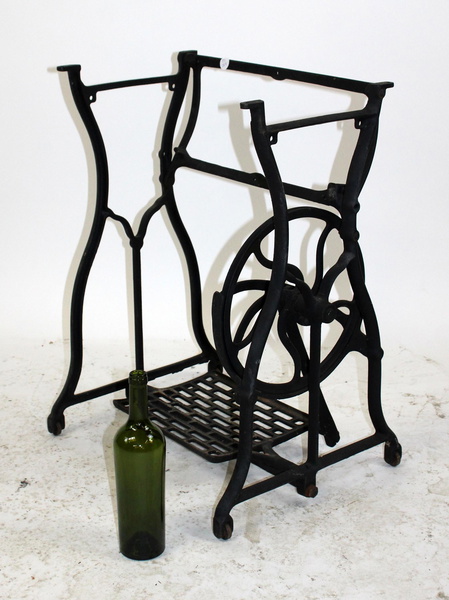 Antique Iron Sewing Machine Base