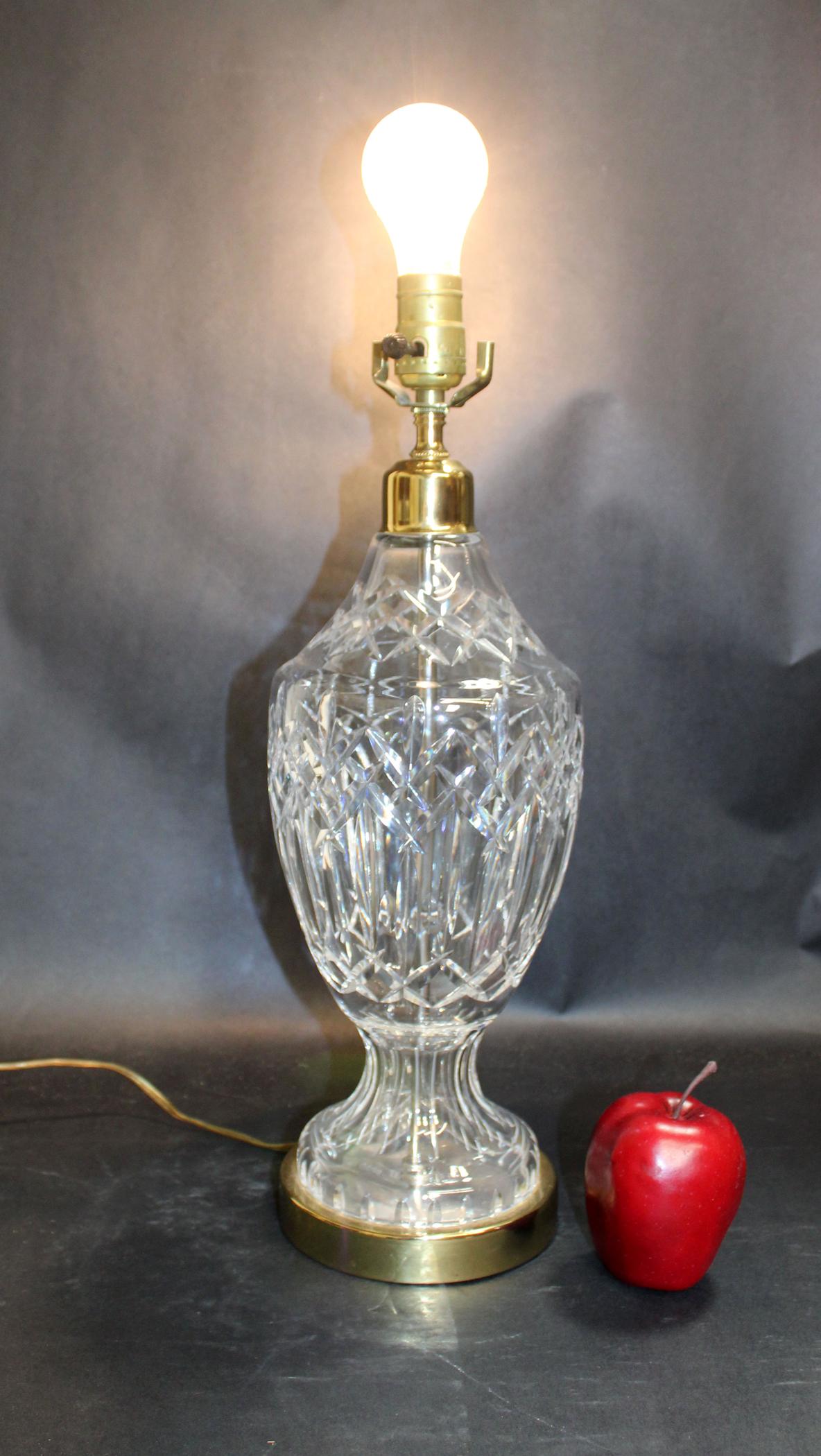 Waterford crystal lamp (1 of 4)