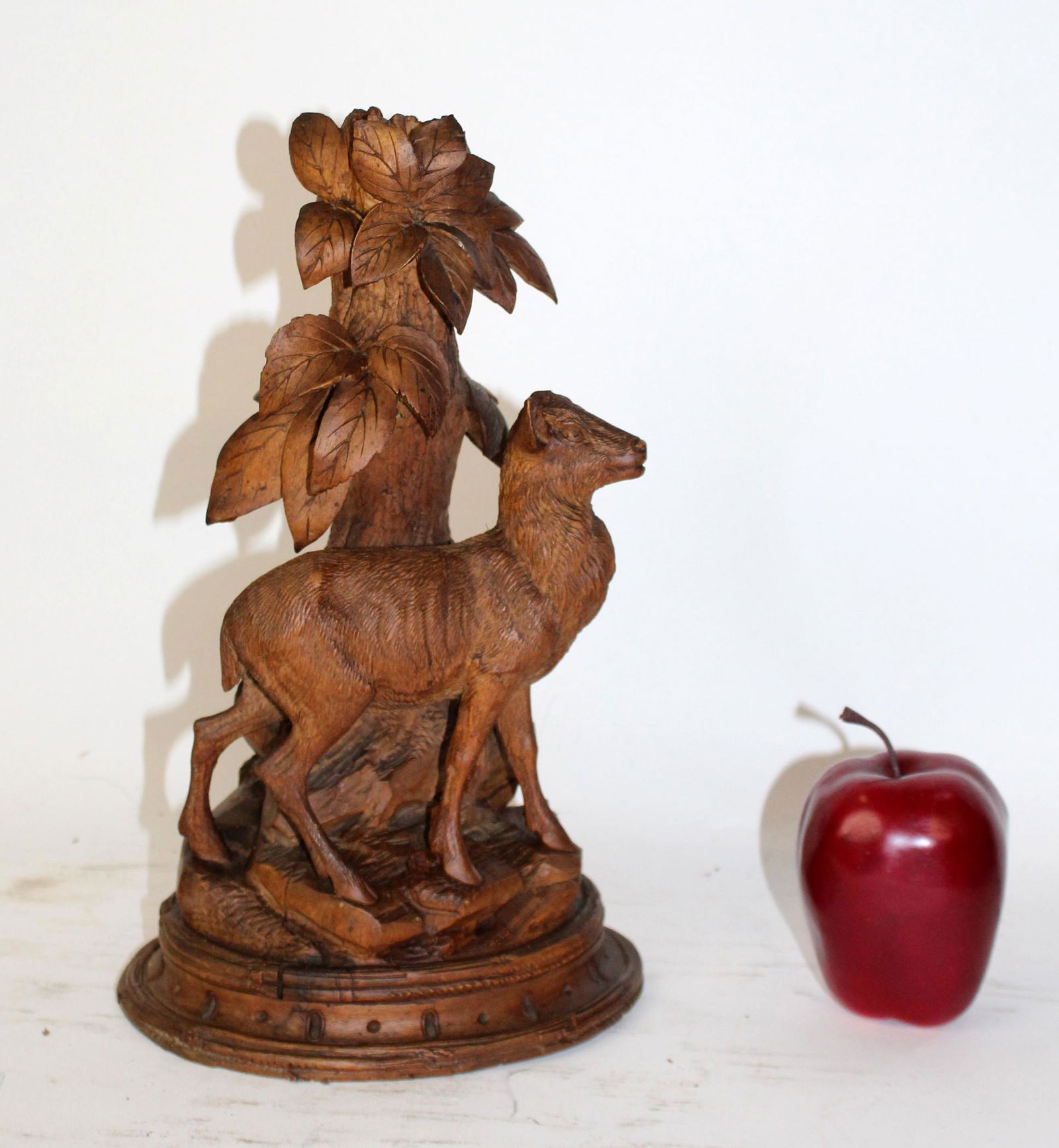 French Black Forest carving of deer (1 of 6)