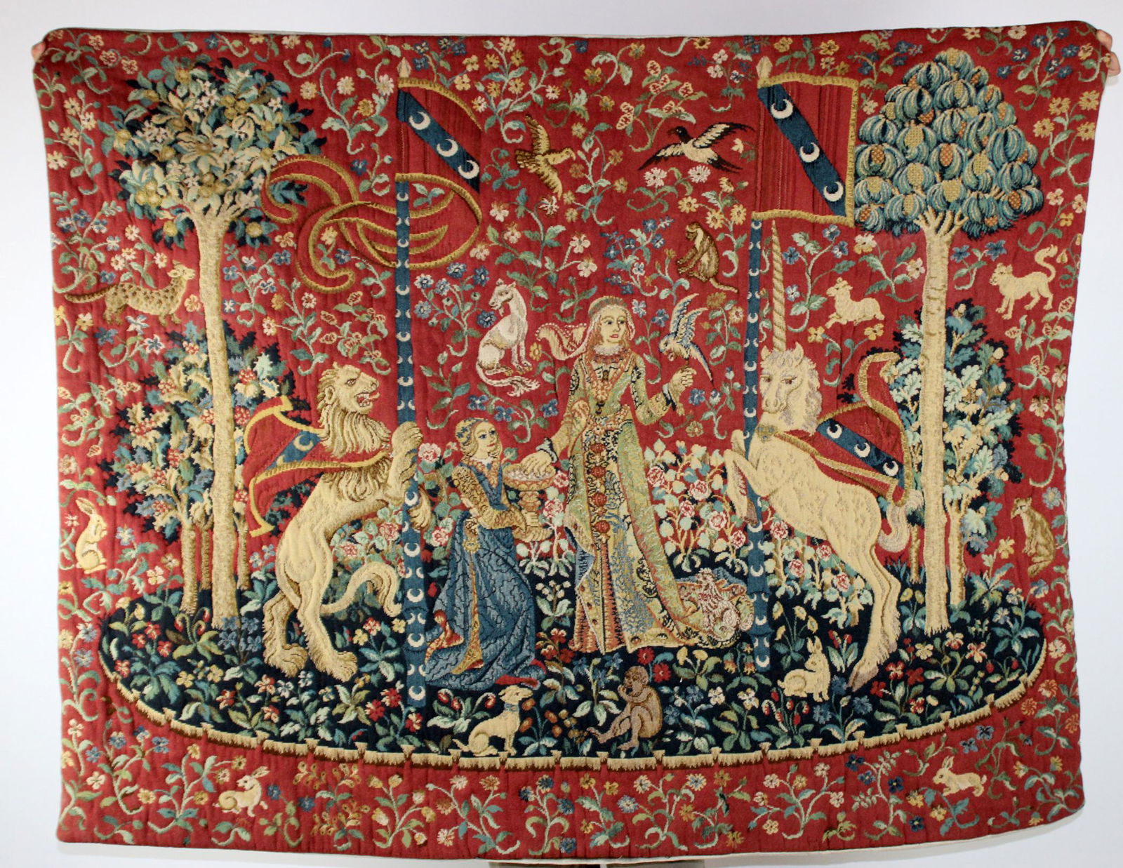 Flemish Renaissance style allegorical tapestry (1 of 6)
