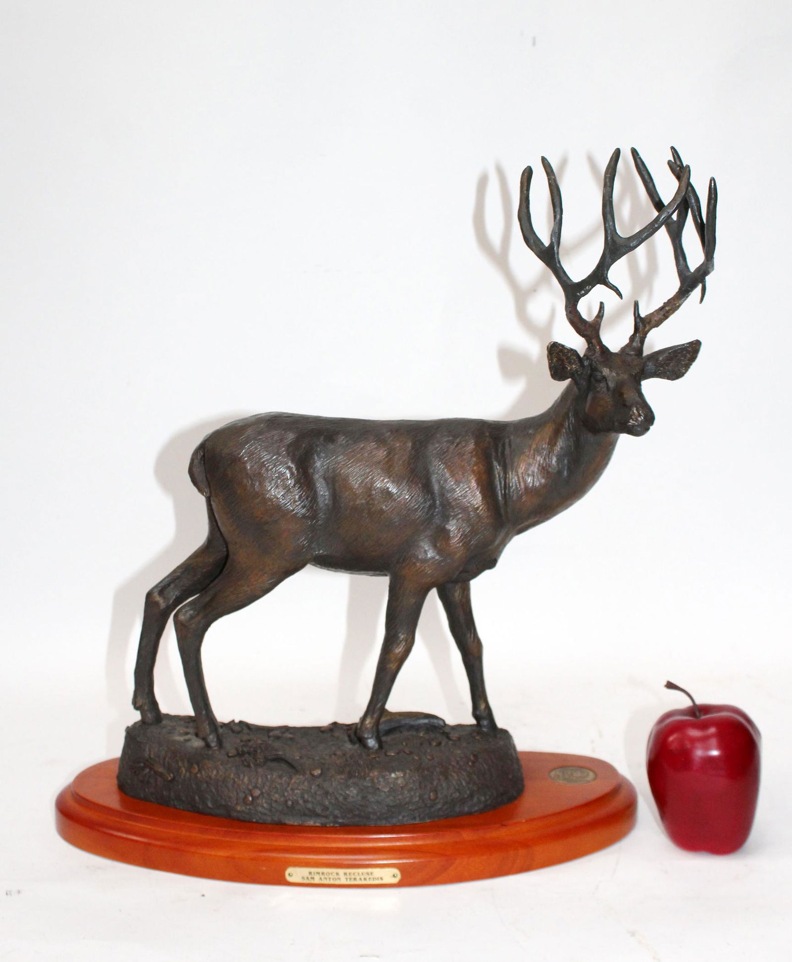 Sam Anton Terakedis bronze elk sculpture (1 of 6)