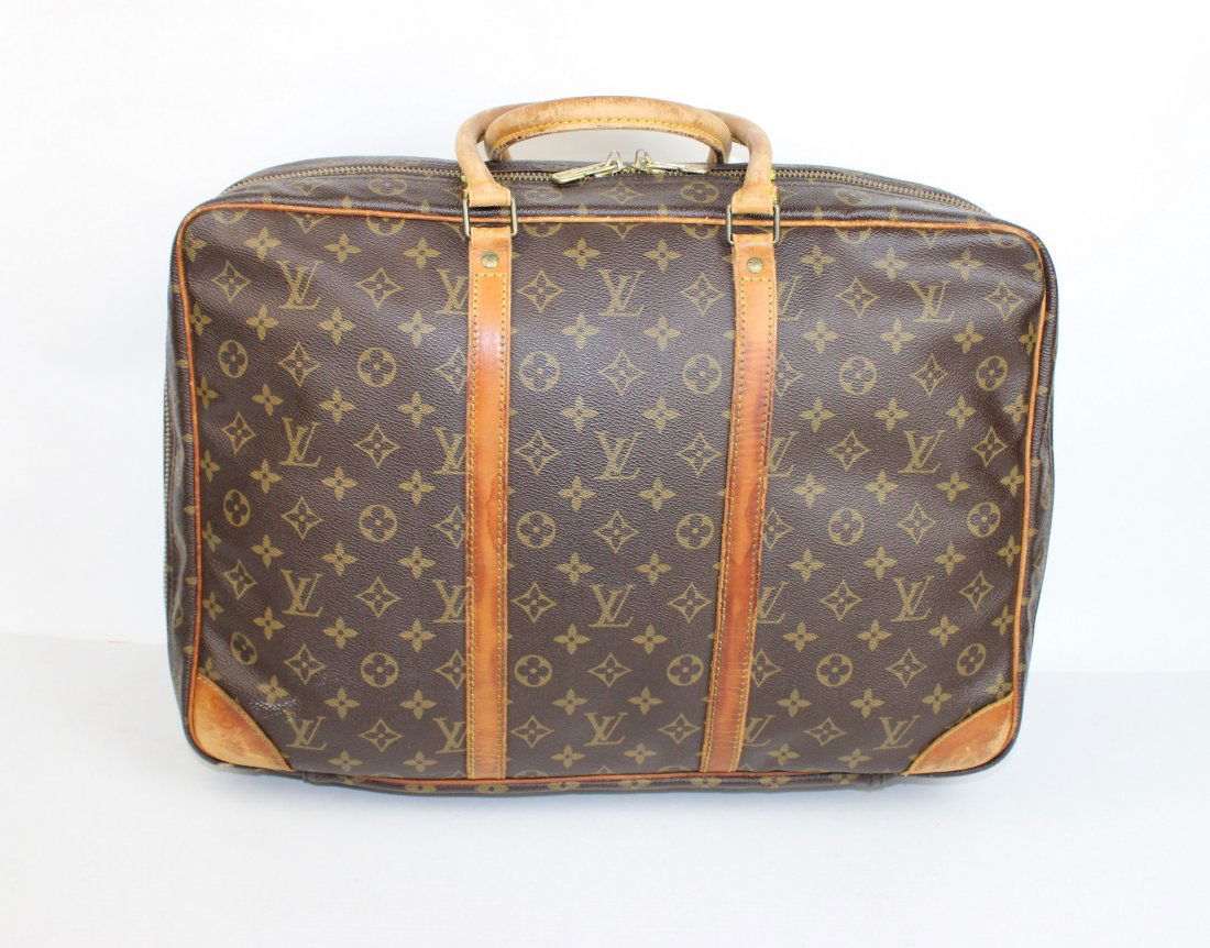 Louis Vuitton monogram soft sided suitcase (1 of 13)