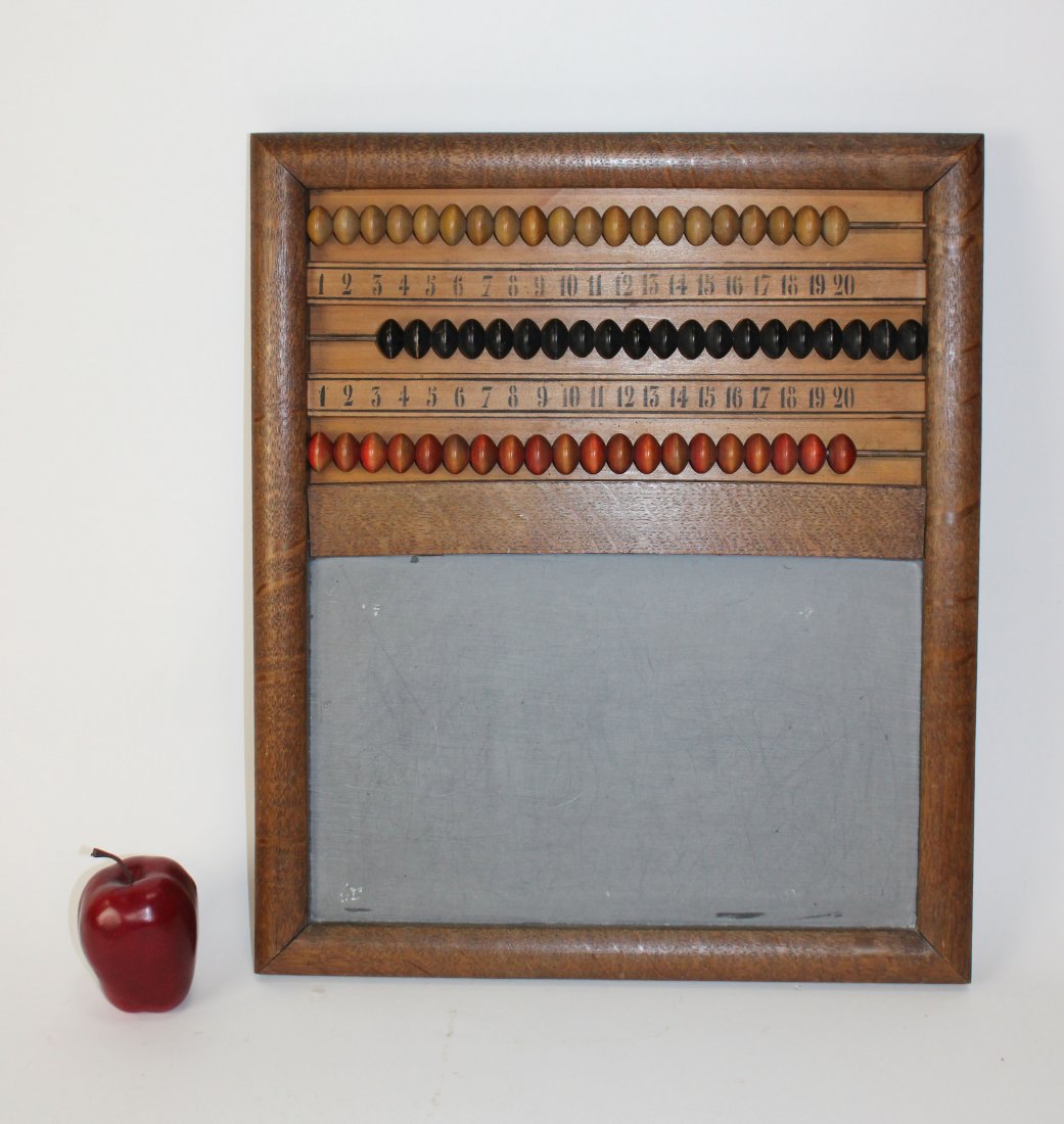 French oak billiard score board with chalkboard: French oak billiard score board with chalk board. Late 19th century. 21"h x 18"w