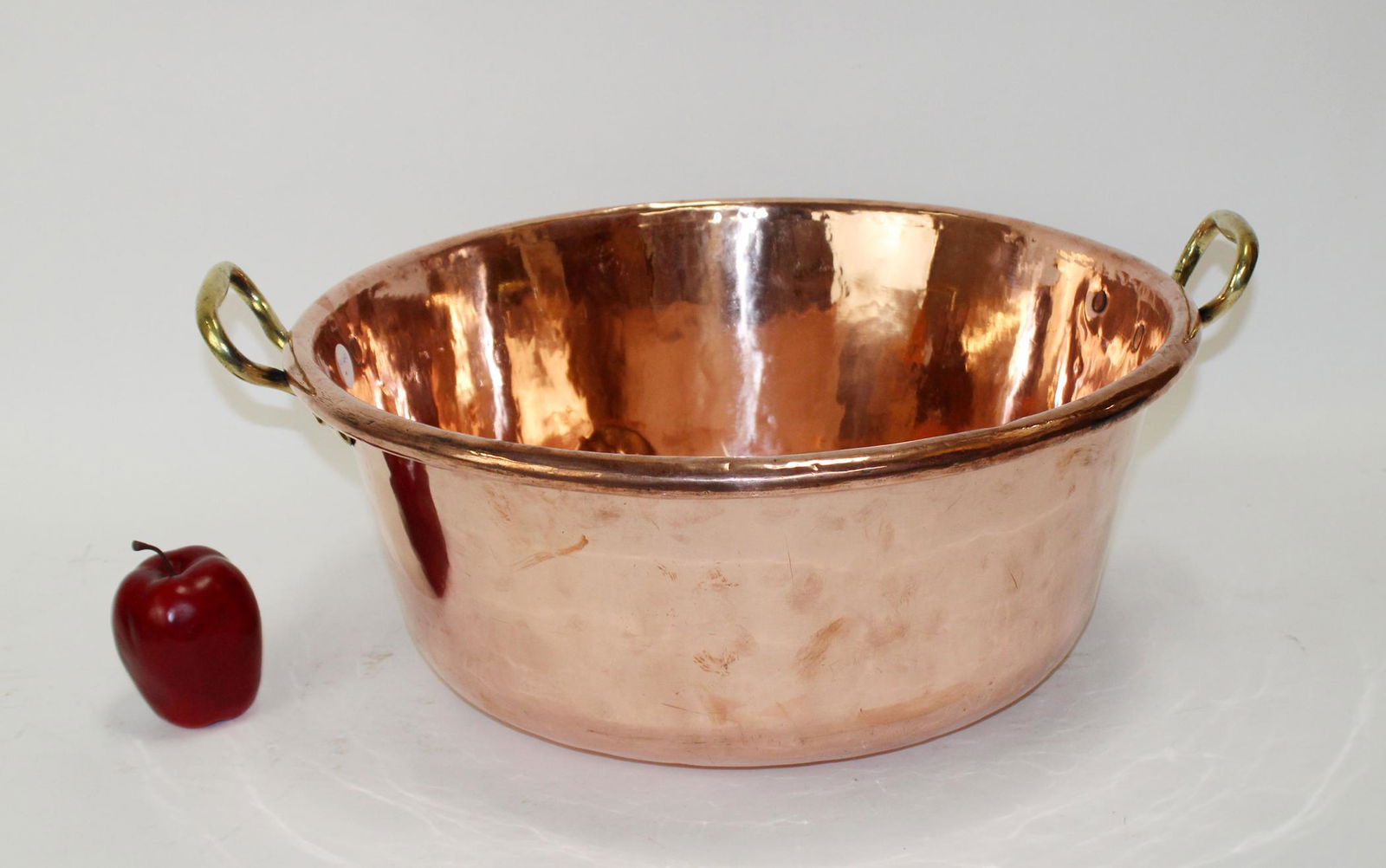 French polished copper pot (1 of 7)