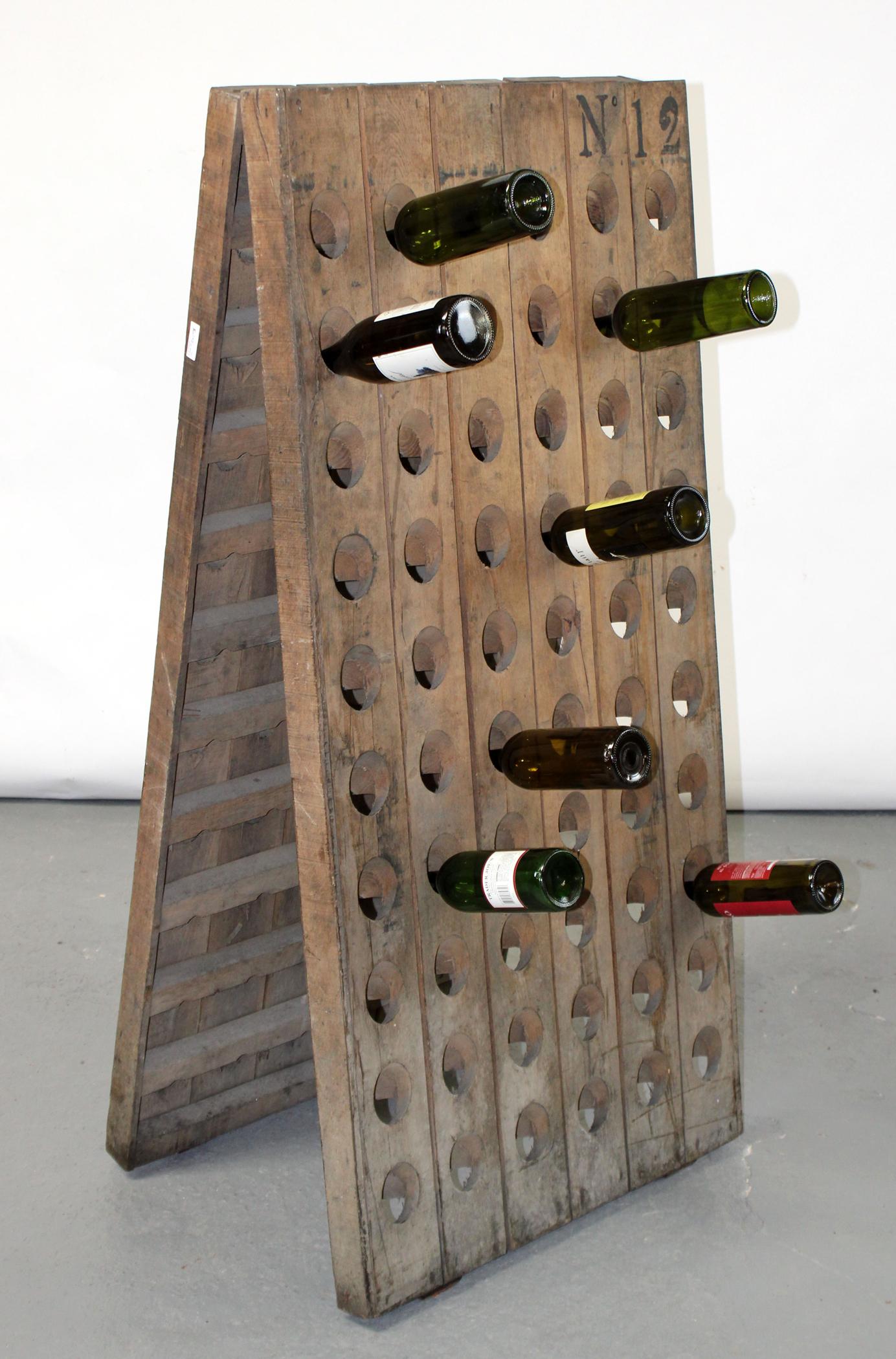 French A-frame champagne riddling rack (1 of 8)