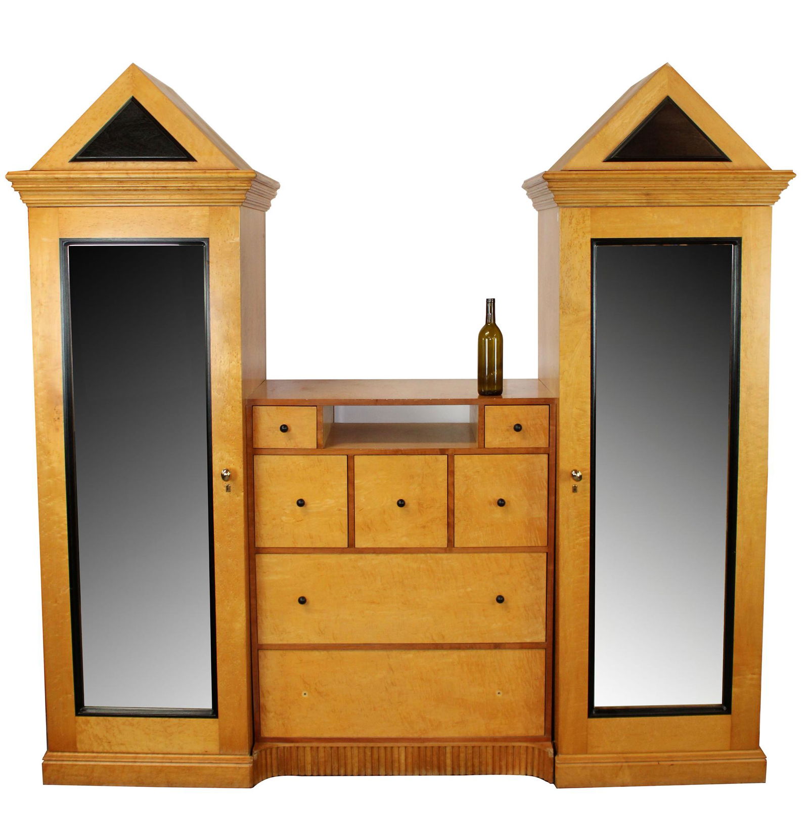 Beidermeier style wardrobe cabinet (1 of 9)