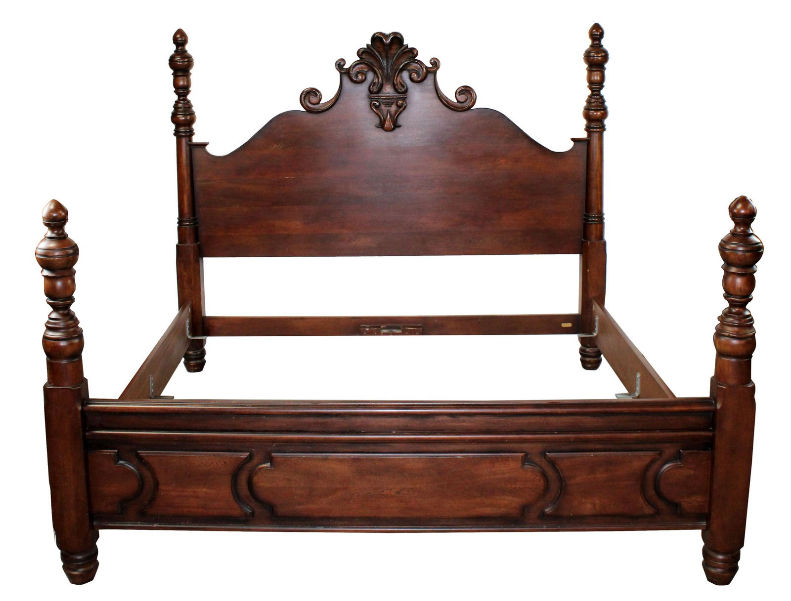 Polo Ralph Lauren king size mahogany bed (1 of 11)