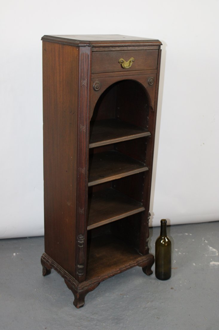 American small open bookcase with drawer (1 of 8)