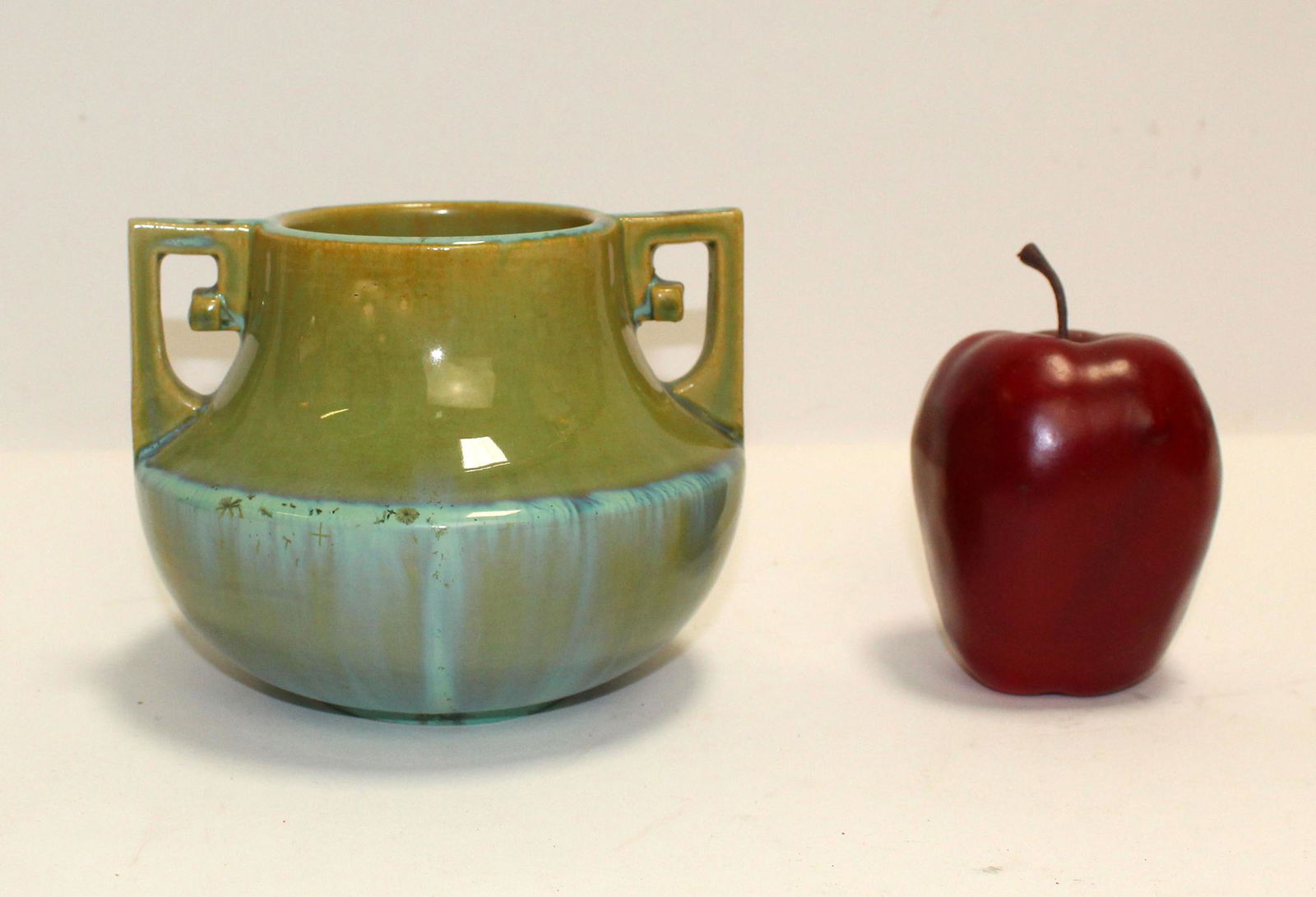 Fulper Art Deco glazed pottery vase (1 of 9)