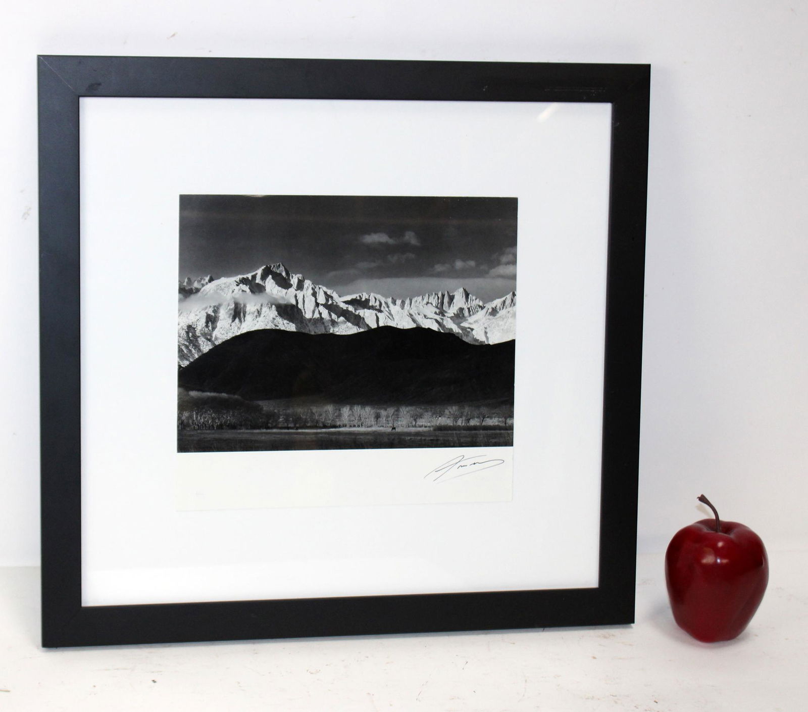 Ansel Adams photolithograph "Mountain Landscape" (1 of 5)