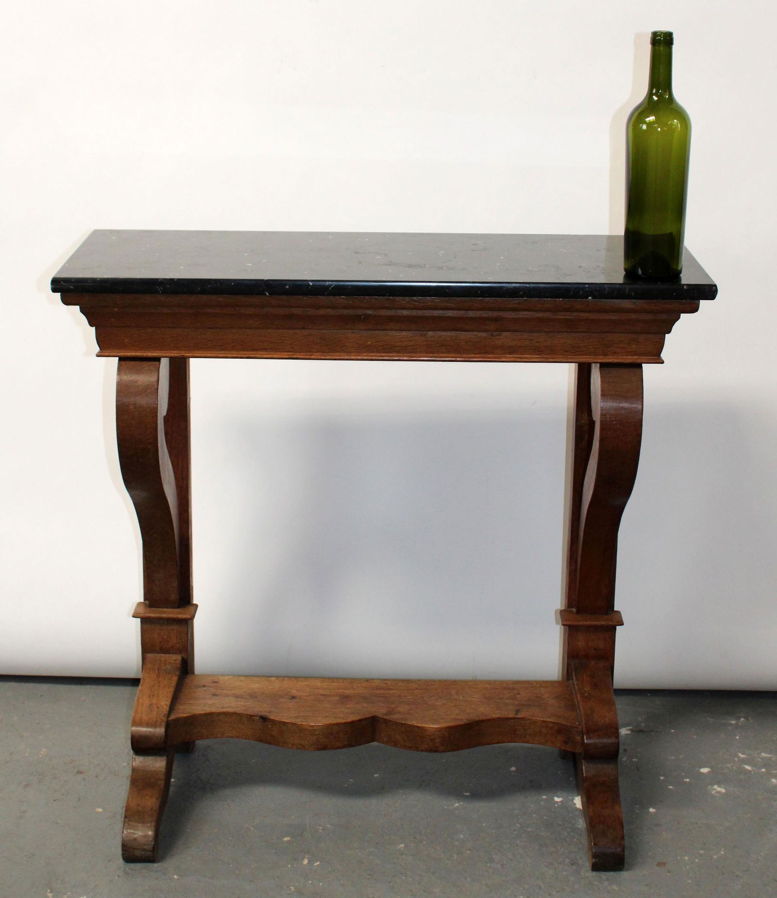 French Empire console table with marble top (1 of 8)