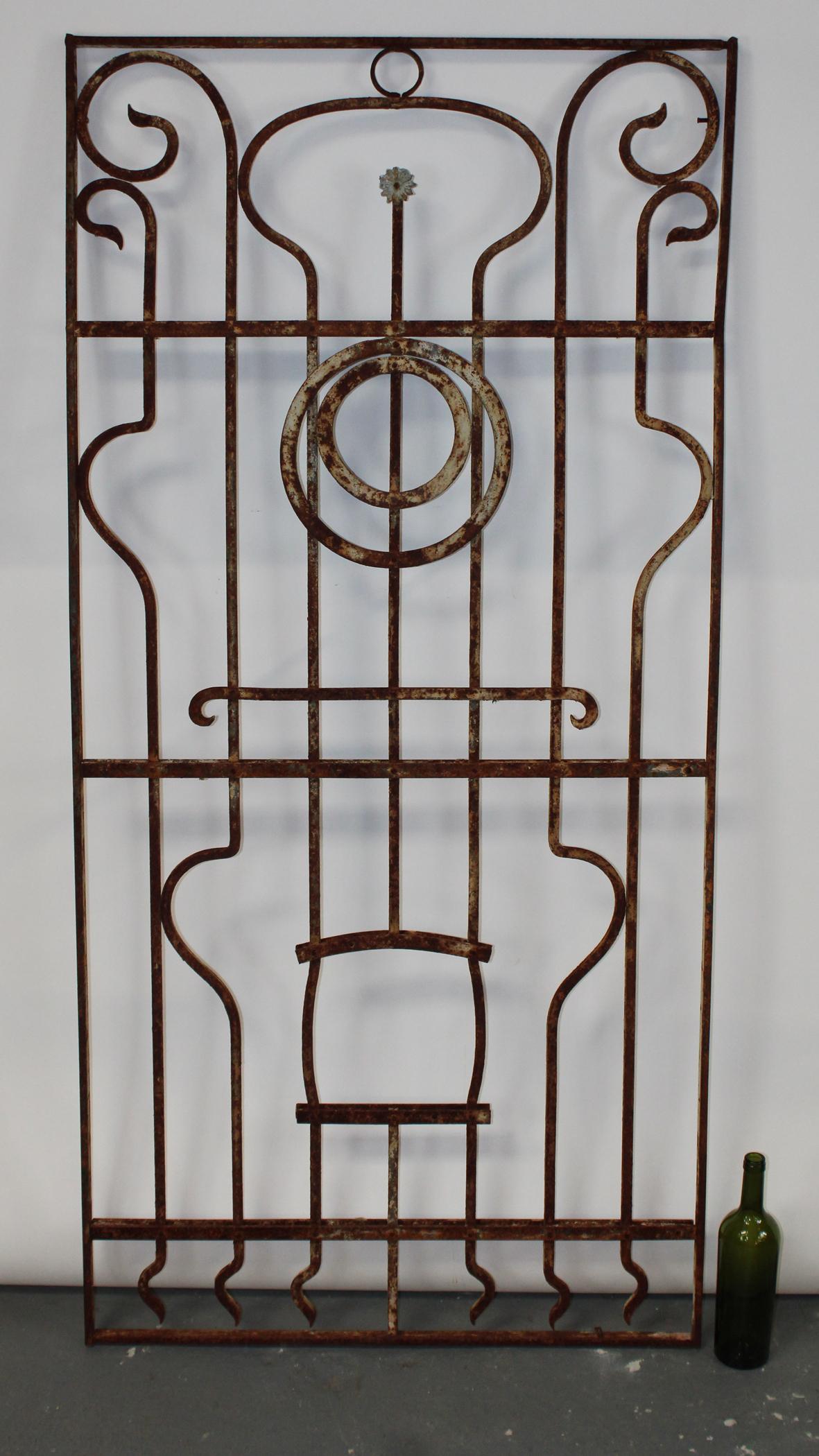 Wrought iron panel (1 of 10)
