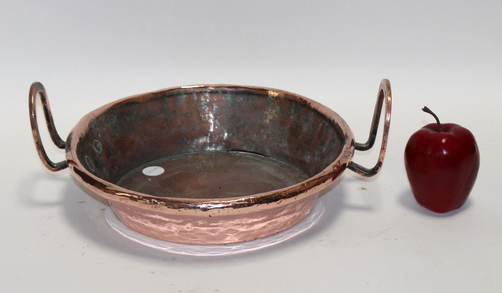 Antique French polished copper torte pan (1 of 7)