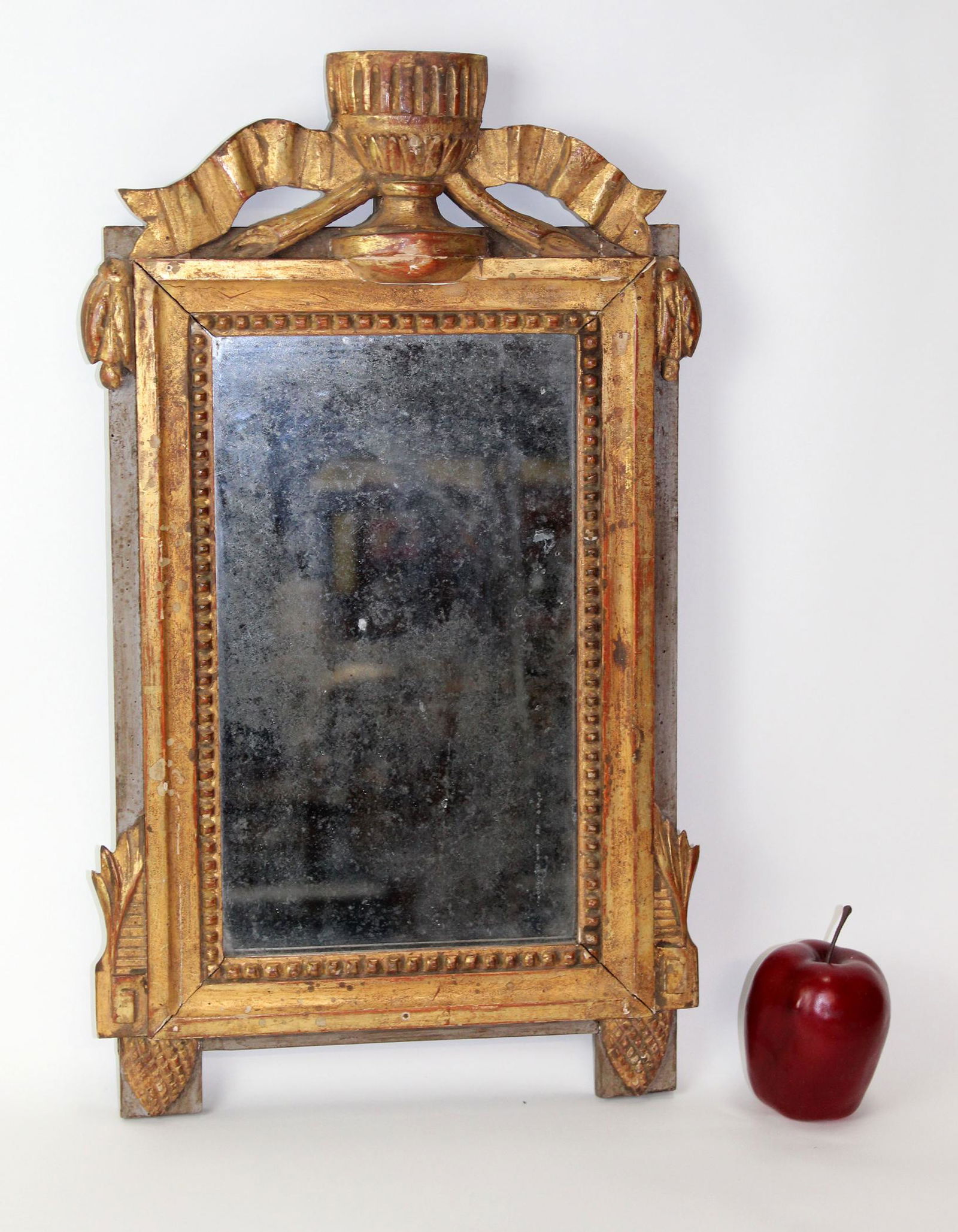 Antique French Empire gilt mirror (1 of 7)