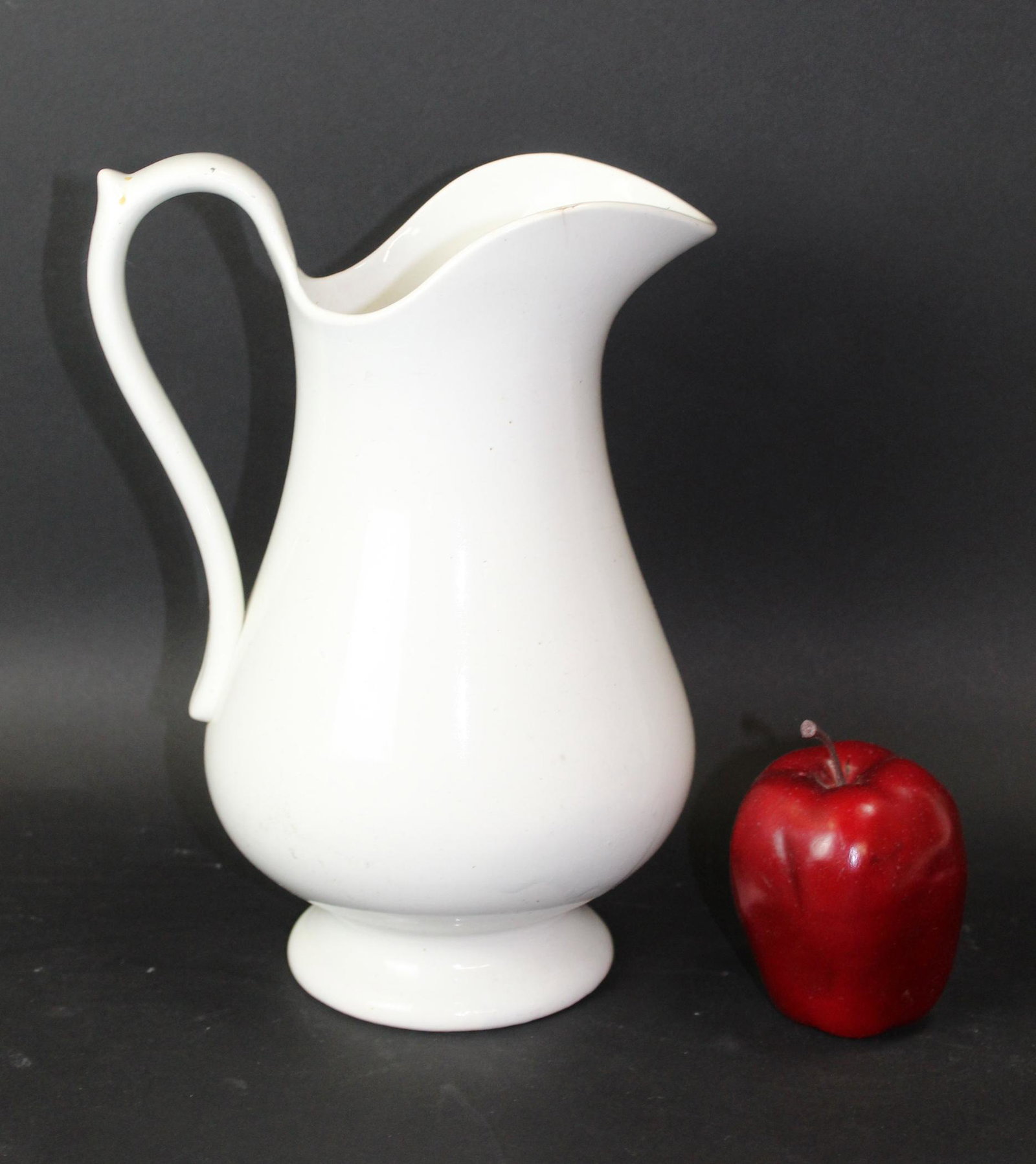 Dutch white ceramic pitcher (1 of 5)