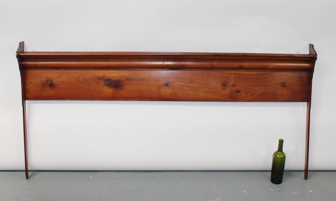 French Provincial wall mount pot rack in cherry (1 of 6)