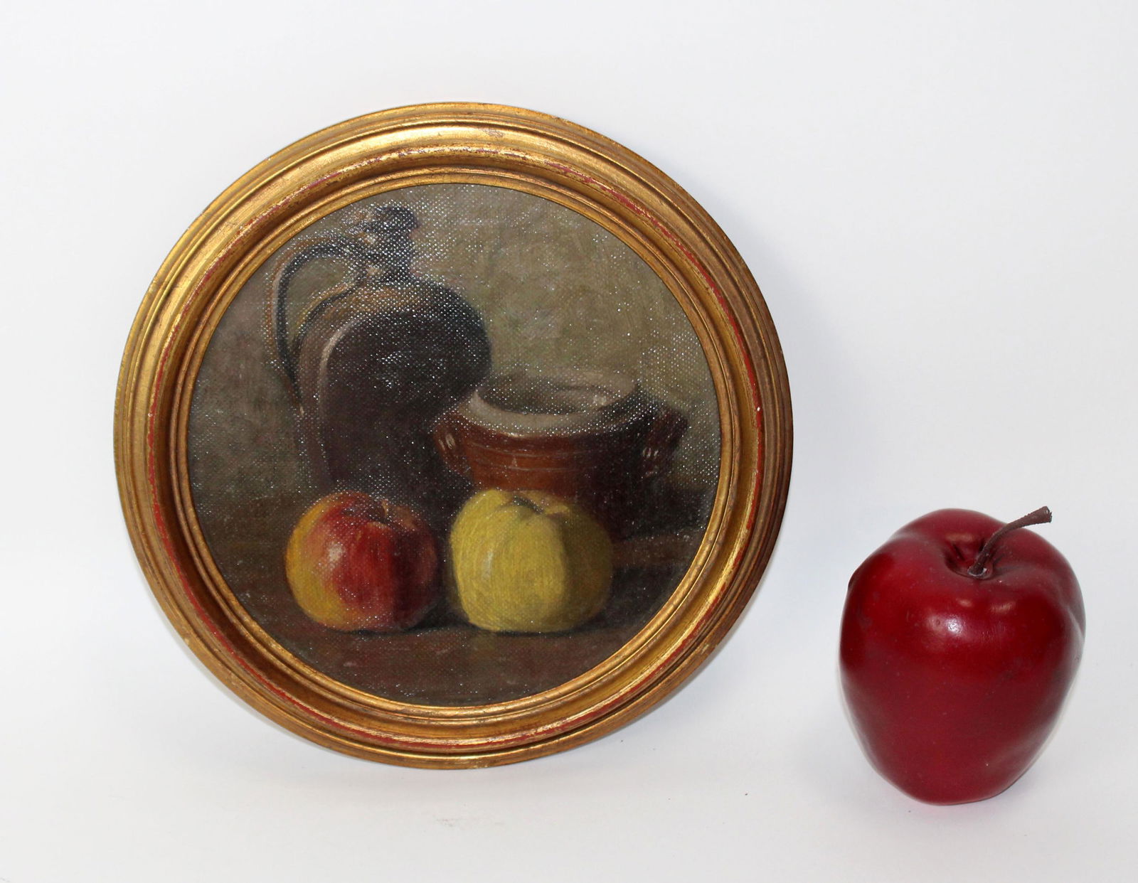 Petit Continental oil on board still life painting (1 of 4)