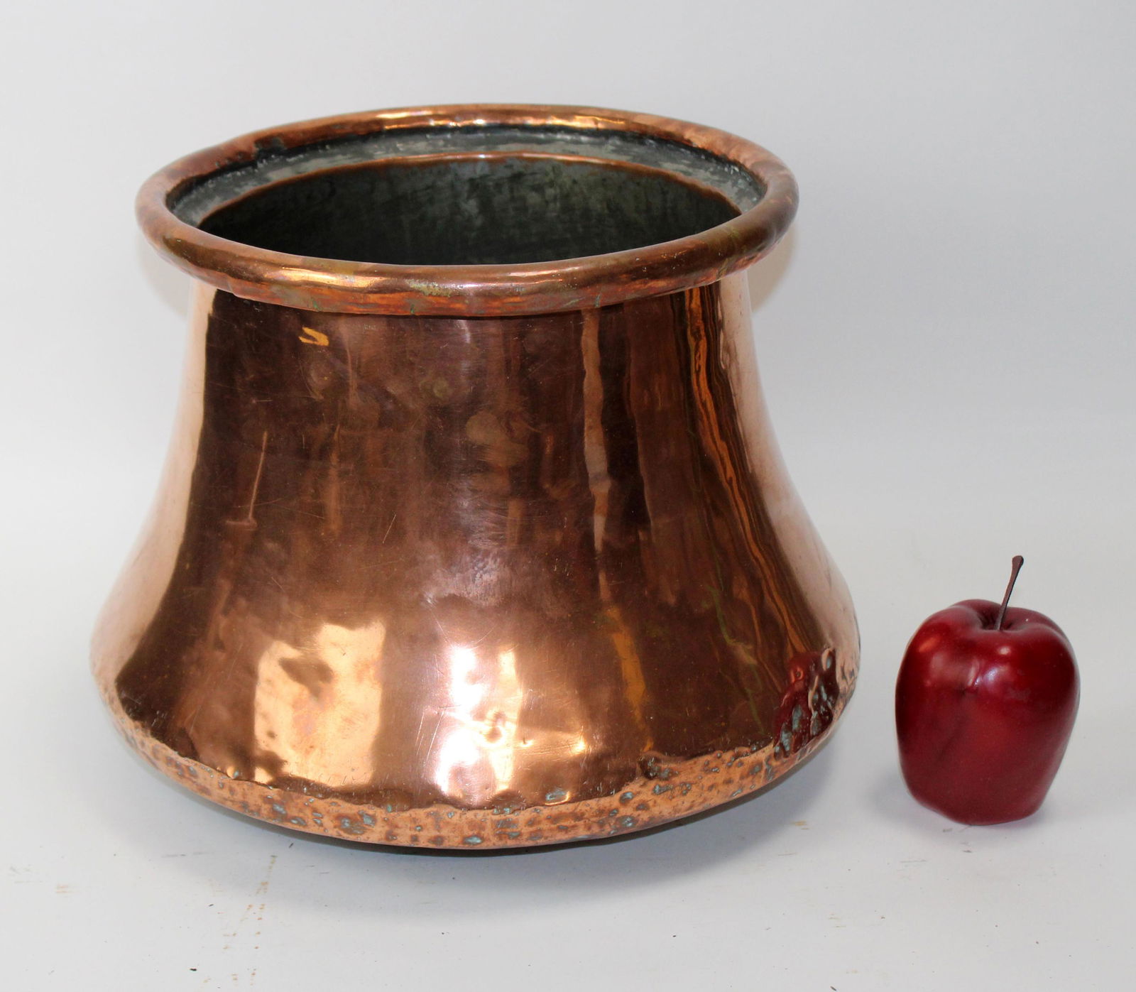 Antique French copper bell pot (1 of 8)