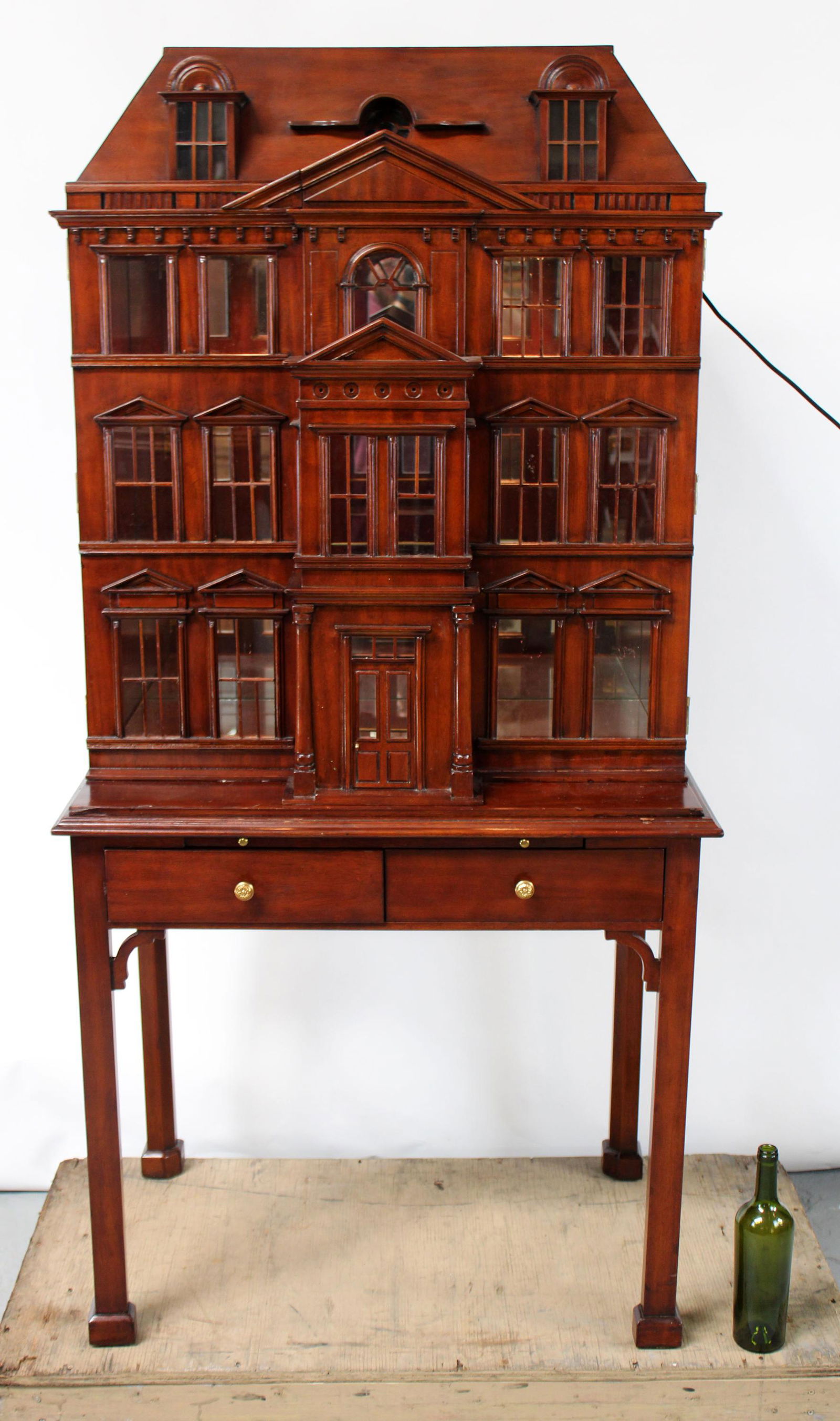 Maitland smith 2024 dollhouse bar cabinet