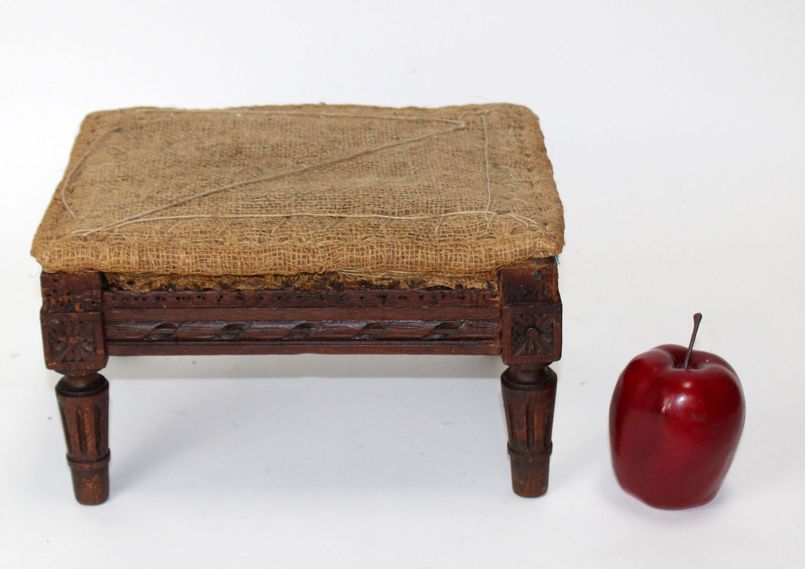 French Louis XVI style footstool (1 of 6)