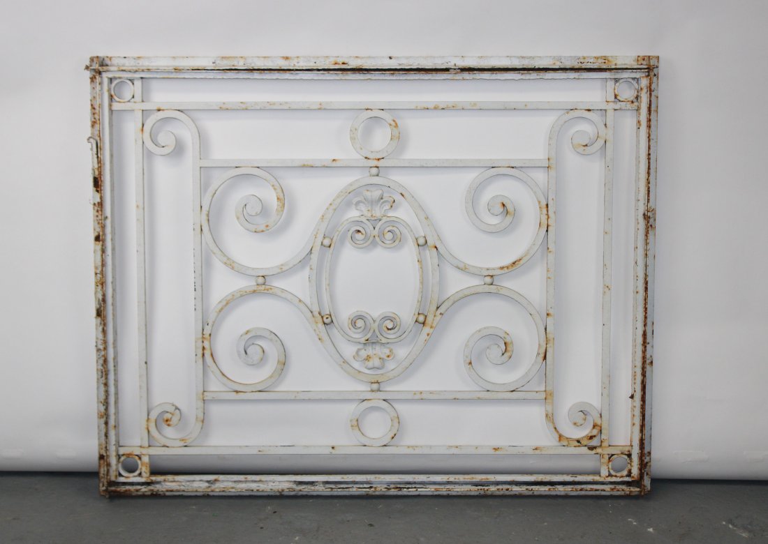 Wrought iron panel (1 of 7)