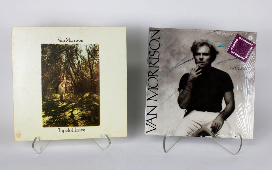 2 Van Morrison vinyl albums -Tupelo Honey and (1 of 9)