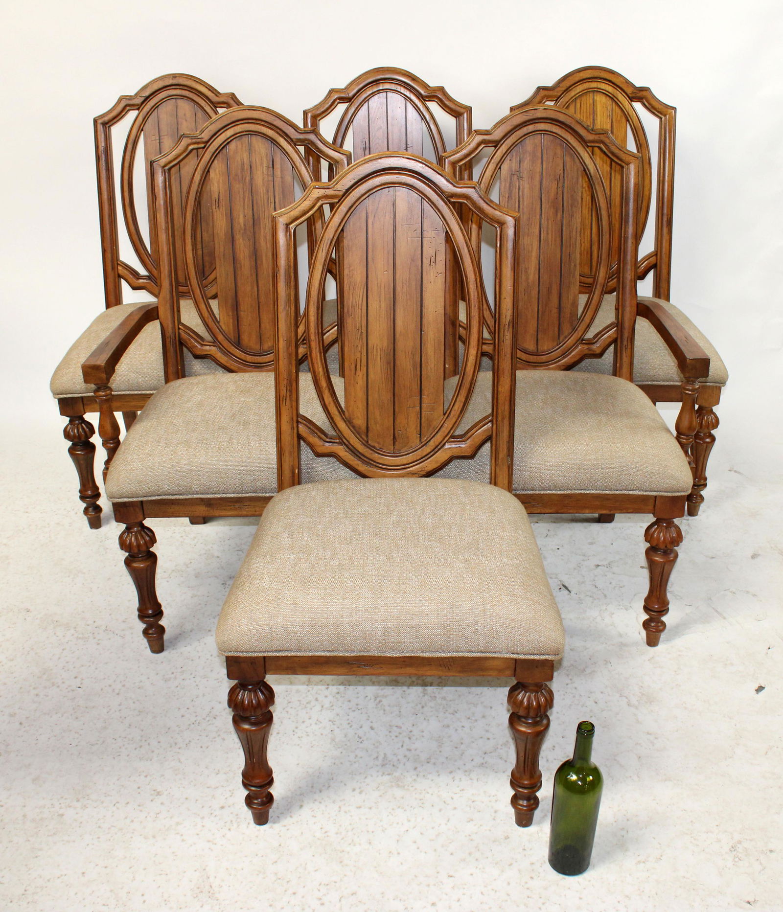 Set of 6 Vintage dining chairs (1 of 10)