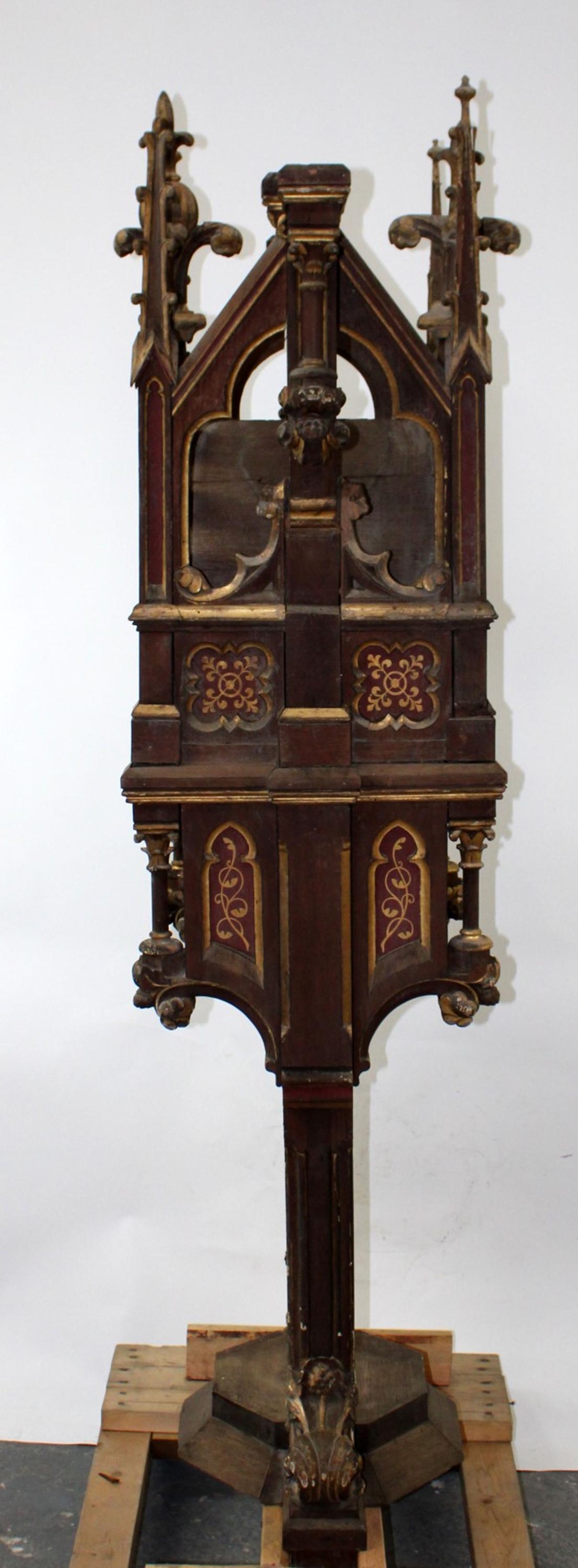 French Gothic Revival altar niche (1 of 13)