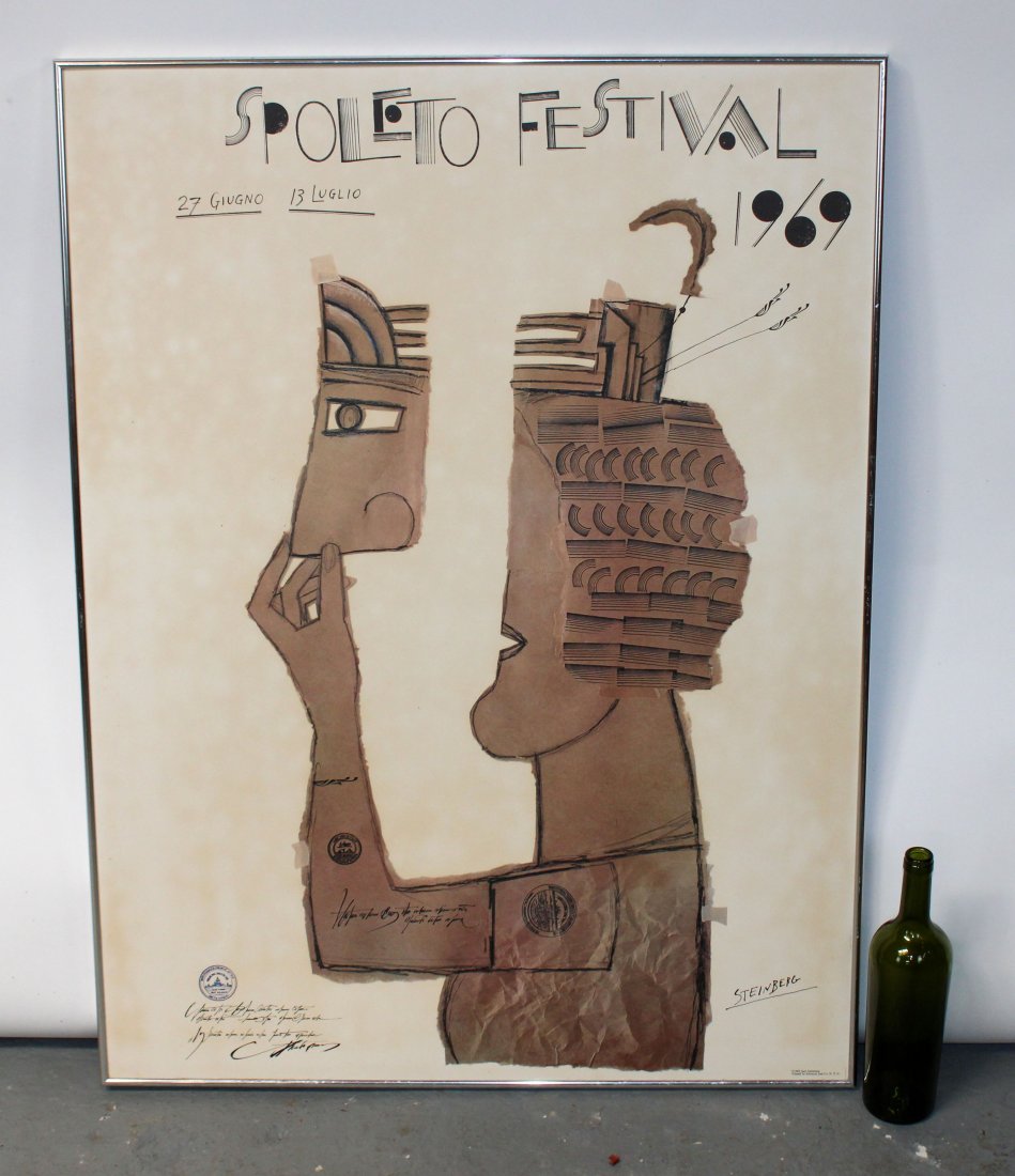 Vintage Spoleto Festival 1969 poster (1 of 10)