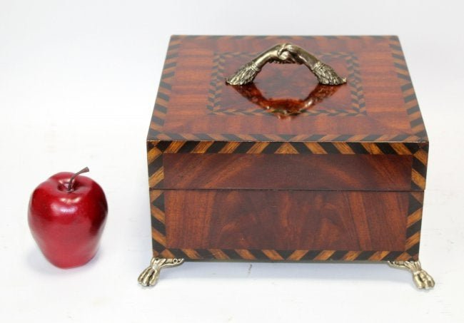 Maitland Smith inlaid lidded box (1 of 7)