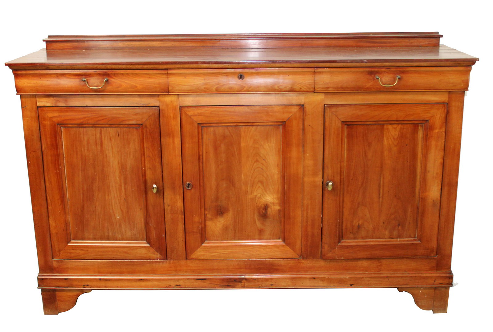 French Louis Philippe 3 door sideboard in cherry (1 of 8)
