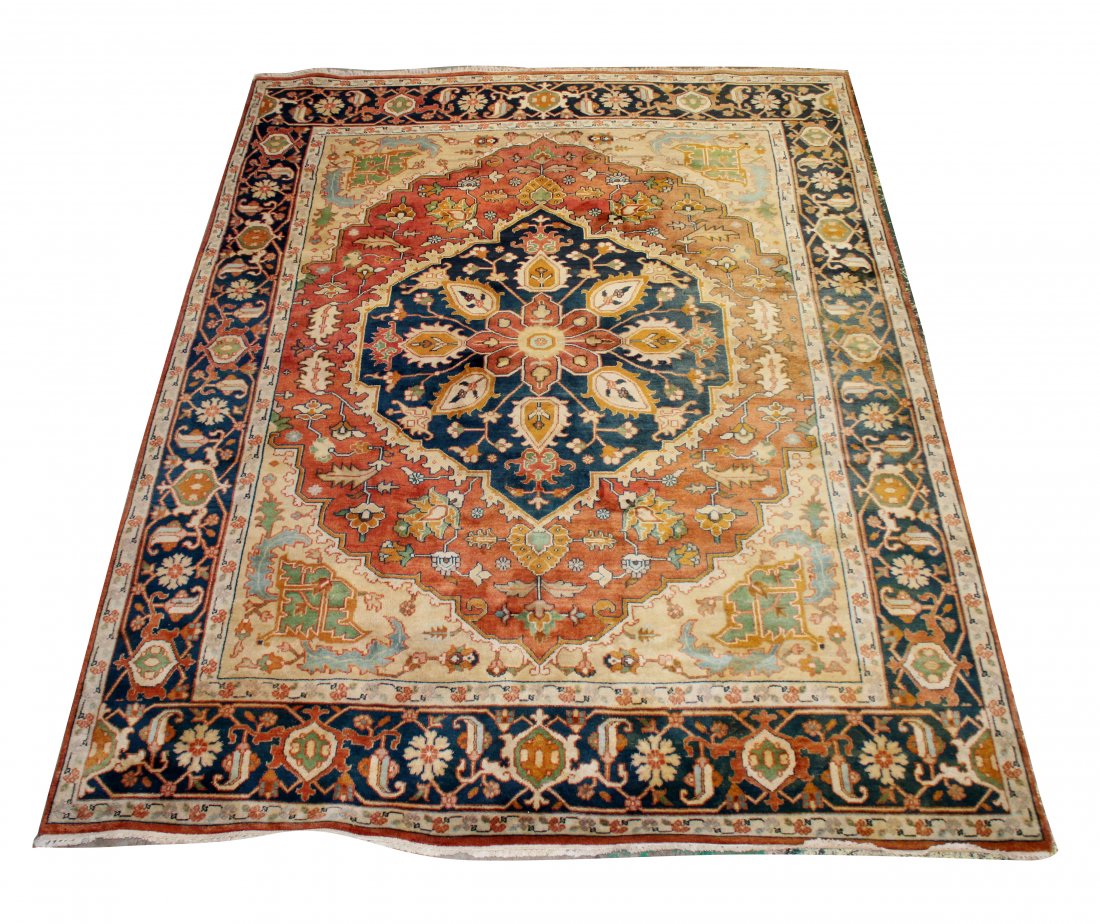 Persian 12'6" x 8'10" Serapi wool rug (1 of 7)
