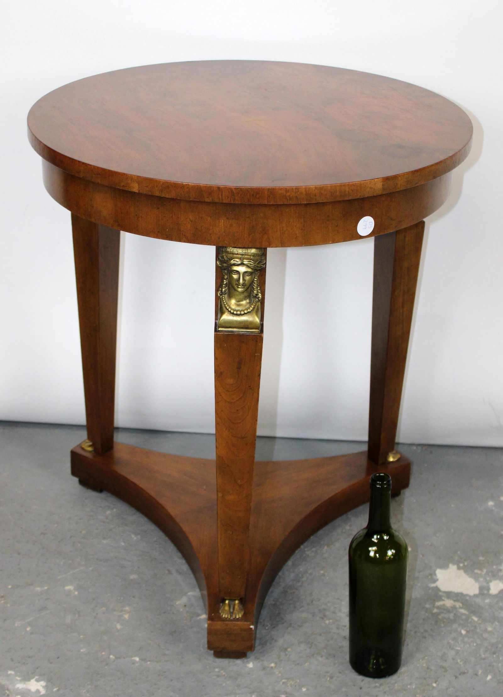 Baker Empire style gueridon table with sphinxes (1 of 10)