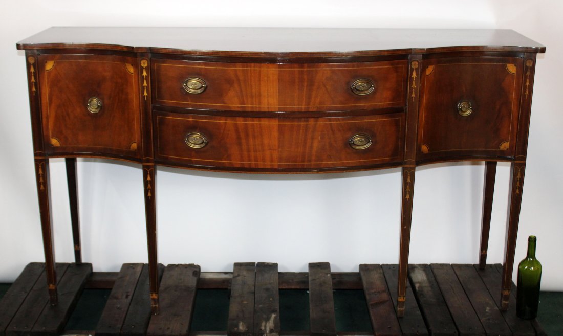 Hepplewhite style mahogany sideboard by Charak (1 of 10)