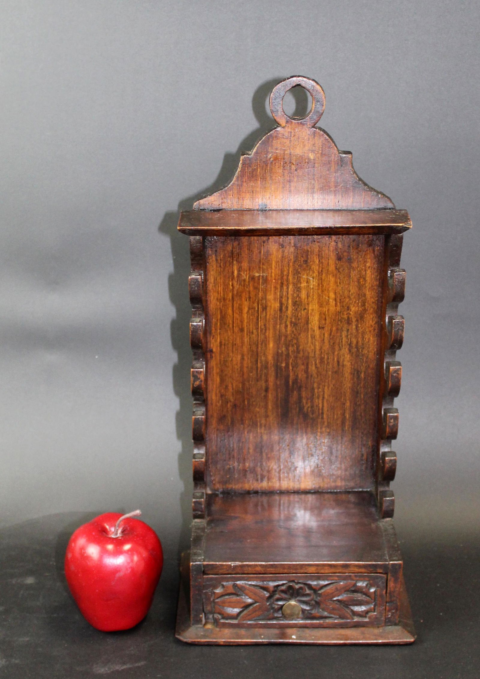 French Provincial spoon rest shelf (1 of 8)