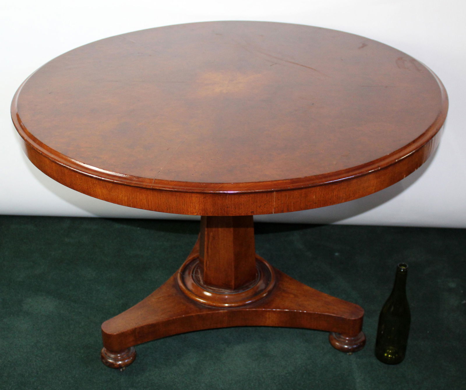 English tilt top pedestal base gueridon table (1 of 13)