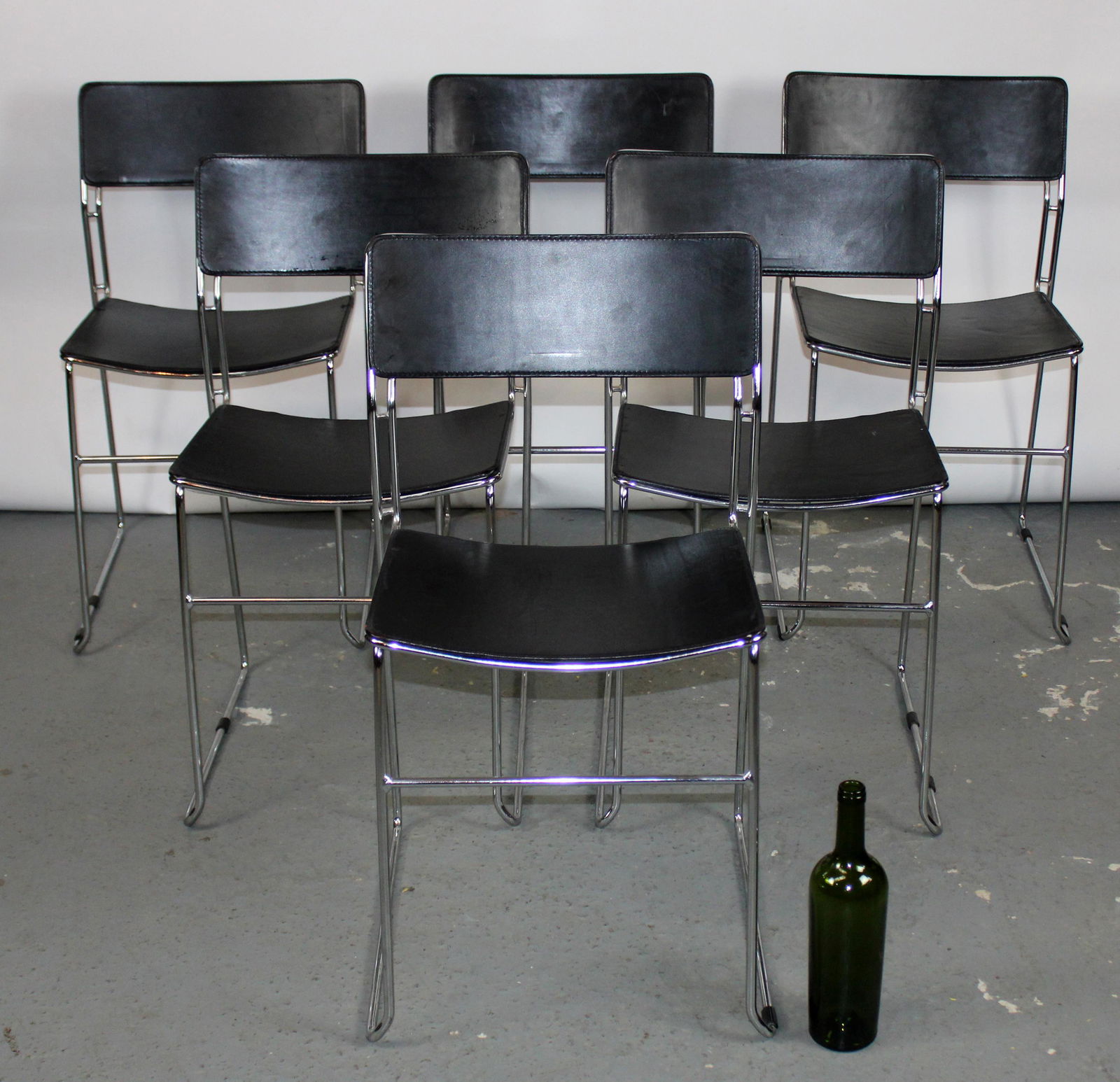 Lot of 6 Arrben Italy Sultana chairs (1 of 14)