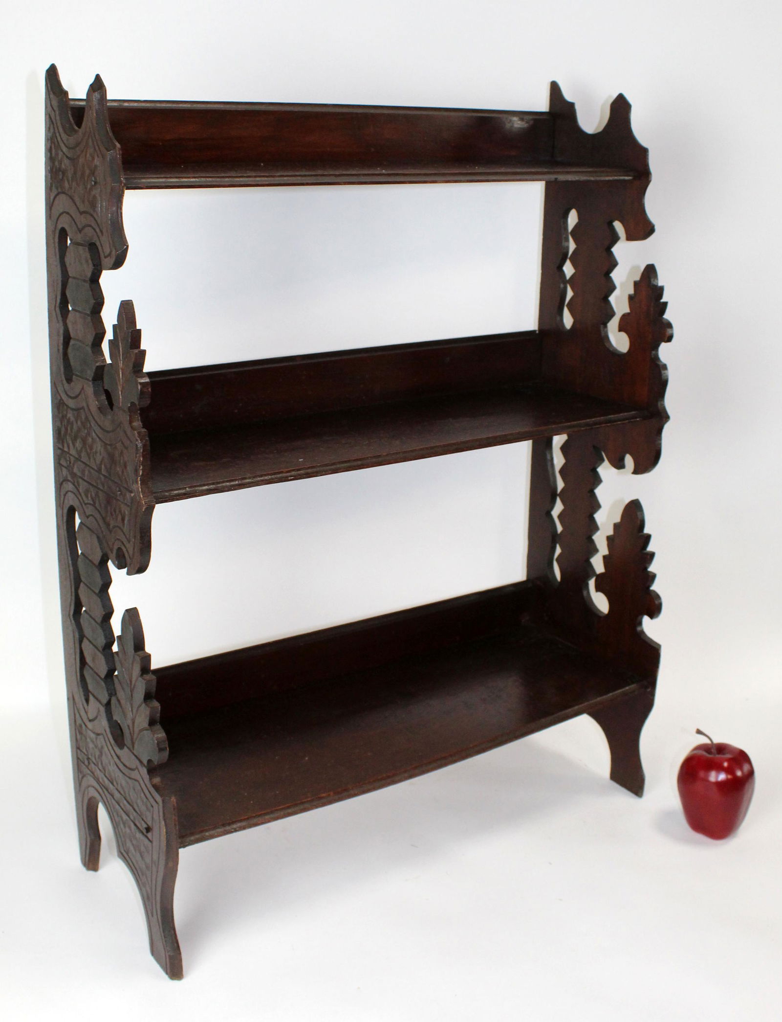 Black Forest style wall mount etagere shelf (1 of 6)